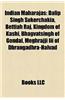 Indian Maharajas: Dalip Singh Sukerchakia, Bettiah Raj, K. S. Ranjitsinhji, Bhagvat Singh, Kingdom of Kashi, Meghrajji III