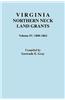 Virginia Northern Neck Land Grants. Volume IV: 1800-1862