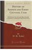 History of Sanpete and Emery Counties, Utah: With Sketches of Cities, Towns and Villages, Chronology of Important Events, Records of Indian Wars, Port