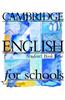 Cambridge English for Schools 4 Student's Book 4