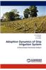 Adoption Dynamics of Drip Irrigation System