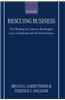 Rescuing Business: The Making of Corporate Bankruptcy Law in England and the United States