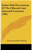 Italian Wall Decorations of the Fifteenth and Sixteenth Centuries (1901)