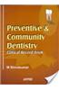 PREVENTIVE AND COMMUNITY DENTISTRY