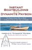 Instant Boatbuilding with Dynamite Payson: The Fastest, Easiest Way to Build 15 Boats for Power, Sail, Oar, and Paddle