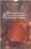 Decentralization and Local Governance in Developing Countries: A Comparative Perspective