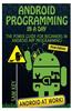 Android Programming in a Day!: The Power Guide for Beginners in Android App Programming