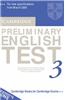 Cambridge Preliminary English Test 3 Audio Cassette Set (2 Cassettes): Examination Papers from the University of Cambridge ESOL Examinations