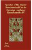 Speeches of His Majesty Kamehameha IV. to the Hawaiian Legislature