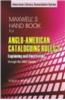 Maxwell's Handbook For Anglo-american Cataloguing Rules 2