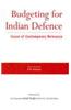 Budgeting For Indian Defence