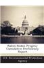 Radon-Radon Progeny Cumulative Proficiency Report