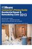 RSMeans Contractor's Pricing Guide 2013