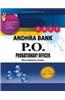 Andhra Bank P.O Probationary Officer Recruitment Exam.
