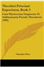 Theodori Prisciani Euporiston, Book 3: Cum Physicorum Fragmento Et Additamentis Pseudo-Theodoreis (1894)