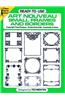 Ready-to-Use Art Nouveau Small Frames and Borders