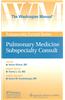 Washington Manual Pulmonary Medicine Subspecialty Consult