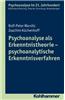 Psychoanalyse als Erkenntnistheorie - Psychoanalytische Erkenntnisverfahren