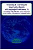 Teaching and Learning to Near-Native Levels of Language Proficiency II: Proceeedings of the Fall 2004 Conference of the Coalition of Distinguished Lan