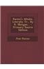Racine's Athalie, Literally Tr., by R. Mongan... - Primary Source Edition