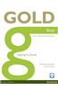 Gold First Teacher's Book with Test Master CD-ROM Pack