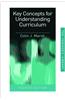 Key Concepts for Understanding Curriculum