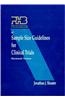 Practical Handbook of Sample Size Guidelines Clinical Trials Mac