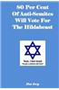 80 Per Cent of Anti-Semites Will Vote for the Hildabeast
