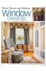 Better Homes and Gardens Window Dressings