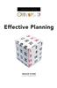 Ownership Series: Ownership: Effective Planning