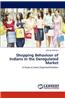 Shopping Behaviour of Indians in the Deregulated Market