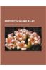 Report Volume 81-87