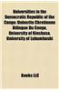 Universities in the Democratic Republic of the Congo