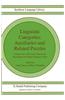Linguistic Categories: Auxiliaries and Related Puzzles: Volume Two: The Scope, Order, and Distribution of English Auxiliary Verbs