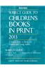 Subject Guide to Children's Books in Print, 2013