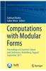 Computations with Modular Forms: Proceedings of a Summer School and Conference, Heidelberg, August/September 2011