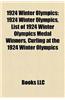 1924 Winter Olympics: List of 1924 Winter Olympics Medal Winners
