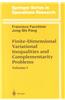 Finite-Dimensional Variational Inequalities and Complementarity Problems