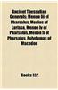 Ancient Thessalian Generals: Menon III of Pharsalus, Medius of Larissa, Menon IV of Pharsalus, Menon II of Pharsalus, Polydamas of Macedon