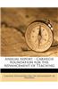 Annual Report - Carnegie Foundation for the Advancement of Teaching Volume 3