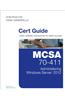 MCSA 70-411 Cert Guide