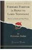 Forward Forever (a Reply to Lord Tennyson)