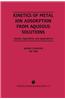 Kinetics of Metal Ion Adsorption from Aqueous Solutions