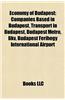 Economy of Budapest: Companies Based in Budapest, Transport in Budapest, Budapest Metro, Bkv, Budapest Ferihegy International Airport
