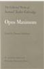 The Collected Works of Samuel Taylor Coleridge, Volume 15: Opus Maximum