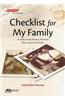 ABA/AARP Checklist for My Family: A Guide to My History, Financial Plans and Final Wishes