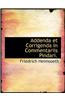 Addenda Et Corrigenda in Commentariis Pindari.
