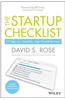 The Startup Checklist :  25 Steps to a Scalable, High-Growth Business