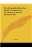 Providencias Establecidas Para La Conservacion de Montes, y Nuevos Plantios (1781)