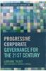 Progressive Corporate Governance for the 21st Century